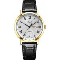 Rotary Men's GS05423-01 Timepieces 37mm Quartz Watch in Black