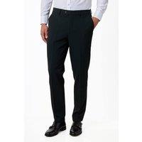 XPOSED Men's Finley Oliver Prince of Wales Check Tailored Suit Trousers in Dark Green | Size: 34