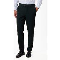 XPOSED Men's Finley Oliver Prince of Wales Check Tailored Suit Trousers in Dark Green | Size: 40