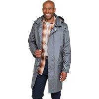 Pegasus Men's Waterproof Winter Parka Coat Fleece Lined in Charcoal | Size: Large