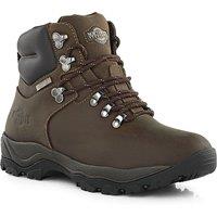 Northwest Territory Men's Creston Leather Waterproof Walking Boots in Brown | Size: 9