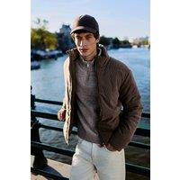 Regatta Men's Nyborg Quilted Showerproof Jacket in Dark Brown | Size: 3XL