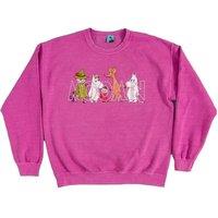 Moomin Men's Vintage Washed 80th Sweatshirt in Fuchsia | Size: Medium
