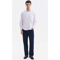 Giesto Men's Cotton Shirt in White | Size: Small