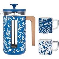 La Cafetiere 3pc Cafetire Set in Blue