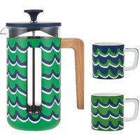 La Cafetiere 3pc Cafetire Set in Green