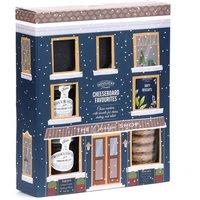Kimm & Miller Cheeseboard Hamper Gift Set with Chutney & Biscuits in Blue | Size: 206g