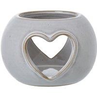 Hill Interiors Ceramic Round Tealight Holder in White