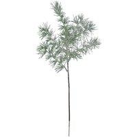 KDMD Frosty Leaf Spray Pick 4 Pack Light Green