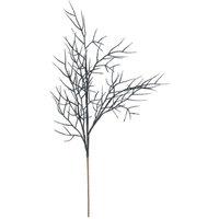 KDMD Navy Glitter Twig Stem H65cm 2 Pack