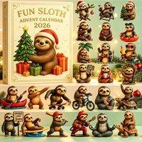 Quipulse Style 4 Cute Animal Christmas Advent Calendar