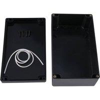 SPETLEK 1xPlastic Electronic Junction Enclosure Box 75cm in Black | Size: Medium
