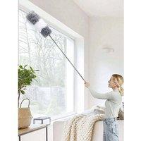 PAWNORA 280cm Extendable Feather Duster in Grey