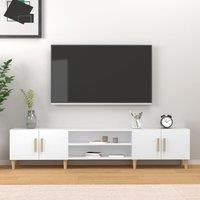 Berkfield Home TV Cabinet White 180x31.5x40 cm Engineered Wood