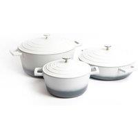 MasterClass 3pc Cookware Swet in Grey