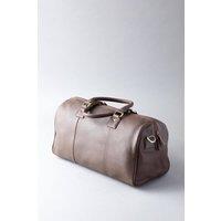 Lakeland Leather 'Discoverer' Medium Leather Holdall in Brown