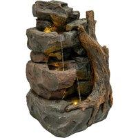 Monstershop Electric Water Feature - Willow Springs in Grey