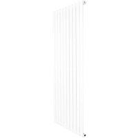 Monstershop Flat Single Column Radiator - 1600 x 700mm - White