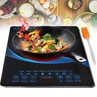 SPETLEK 2200W Portable Digital Touch Hot Plate Tool Electric Induction Hob in Black