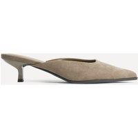 Linzi Women's Marissa Taupe Mule Heels | Size: 4-Standard Fit
