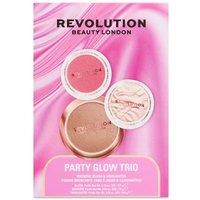 Revolution Women's Party Glow Face Powder Trio Gift Set (Worth &pound;13.97) in Misc
