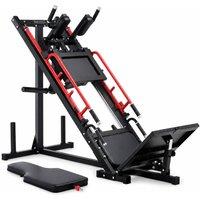 MARCY MWM0418 Hack Squat 136kg Resistance in Black | Size: greater than 80kg