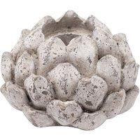 Love Lace Large Stone Effect Acorn Tea Light Holder