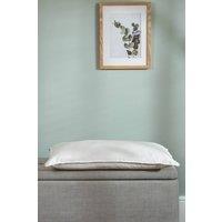 Soak&Sleep Pure Silk Pillow - Medium/Firm in White | Size: Standard