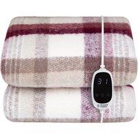 Russell Hobbs Electric Blanket Heated Throw Faux Wool 180cm x 130cm RHHT1006TAR | Size: 180 cm x 130 cm
