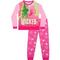 Wicked Girl's Glinda & Elphaba Pyjamas in Pink | Size: 4-5 Years