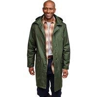 Pegasus Men's Waterproof Winter Parka Coat Fleece Lined in Dark Green | Size: Small