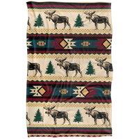 JQ Licensing Southwest Moose Silky Touch Super Soft Throw Blanket | Size: Large