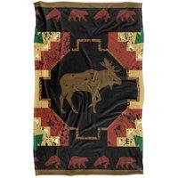 JQ Licensing Southwest Moose 2 Silky Touch Super Soft Throw Blanket | Size: Large