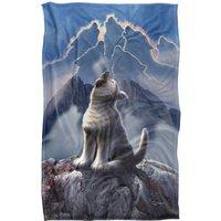 JQ Licensing - Jlo Baby Wolf Howling Silky Touch Super Soft Throw Blanket | Size: Large