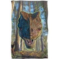 JQ Licensing - Jlo T-Rex Dinosaur Head Silky Touch Super Soft Throw Blanket | Size: Large