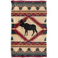 JQ Licensing Moose Lodge Silky Touch Super Soft Throw Blanket | Size: Large