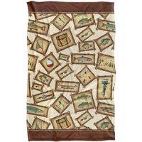 JQ Licensing Lodge Fishing Silky Touch Super Soft Throw Blanket | Size: Large