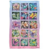 JQ Licensing - Royce Mcclure Butterfly Boxes Silky Touch Super Soft Throw Blanket | Size: Large