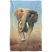 JQ Licensing - Royce Mcclure Charging Elephant Silky Touch Super Soft Throw Blanke | Size: Large