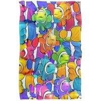 JQ Licensing - Royce Mcclure Clown Fish Clown School Pattern Silky Touch Super Sof | Size: Large