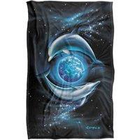 JQ Licensing - Royce Mcclure Dolphin Planet Silky Touch Super Soft Throw Blanket | Size: Large