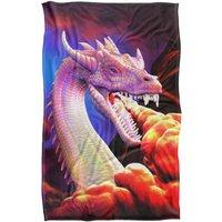 JQ Licensing - Royce Mcclure Dragon Fire Silky Touch Super Soft Throw Blanket | Size: Large