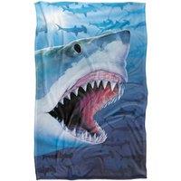 JQ Licensing - Royce Mcclure Great White Shark Silky Touch Super Soft Throw Blanke | Size: Large