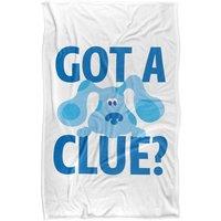 Blues Clues Get A Clue Silky Touch Super Soft Throw Blanket | Size: Large