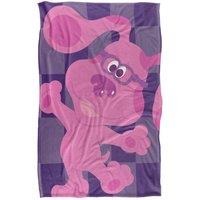 Blues Clues Blue'S Clues Large Magenta Silky Touch Super Soft Throw Bl