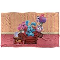 Blues Clues Blue'S Clues Character Group Silky Touch Super Soft Throw | Size: Large