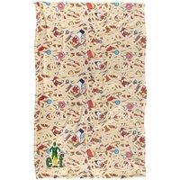Elf Spaghetti Pattern Silky Touch Super Soft Throw Blanket | Size: Large