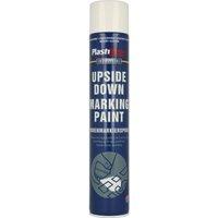 Plastikote 750ml Upside Down Mark Paint - White