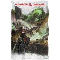 Dungeons & Dragons Starter Set Art Silky Touch Super Soft Throw Blanket | Size: Large