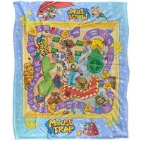 Mouse Trap Board Silky Touch Super Soft Throw Blanket | Size: Extra Large